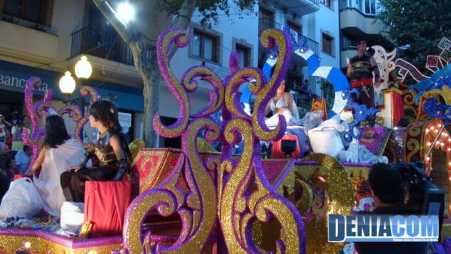 54 Carrozas de Dénia 2011 Carroza del Oeste