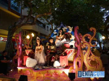57 Carrozas de Dénia 2011 – Carroza del Oeste