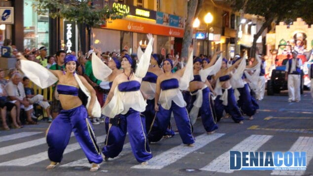 70 Carrozas de Dénia 2011 Comparsa Falla Campaments