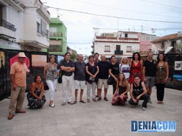 ADAMA con Pepa Font en la inauguración de Art al Carrer