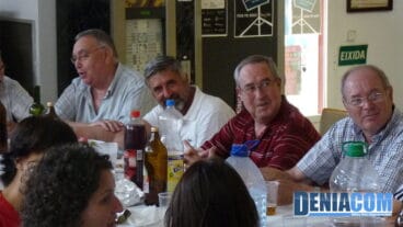 Almuerzo de toma de contacto con los antiguos músicos de la Banda