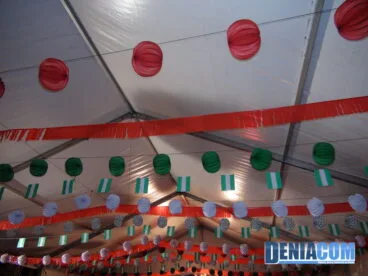 Carpa de la Feria Andaluza de Dénia
