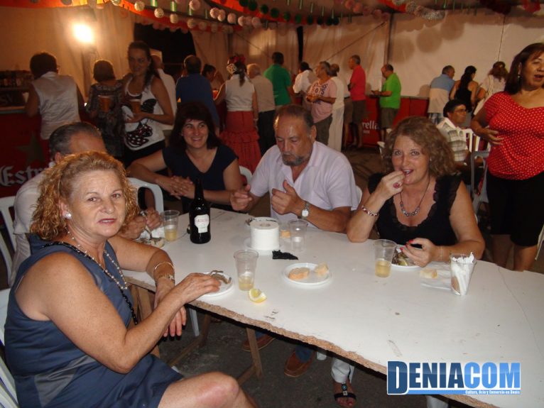 In the bar of the Andalusian Fair of Dénia