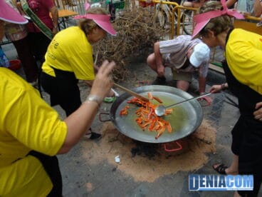 Fiestas de Dénia 2011 – Concurso de paellas el Día del Mayor