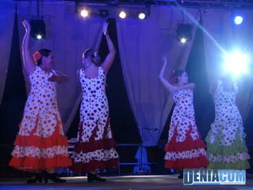 Grupo de baile de la Casa de Andalucía