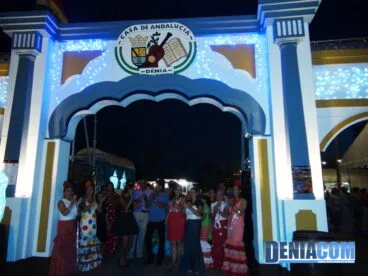 Inauguracion de la II Feria Andaluza en Dénia