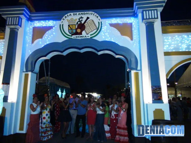 Inauguracion de la II Feria Andaluza en Dénia