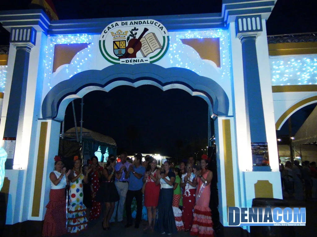 Inauguracion de la II Feria Andaluza en Dénia