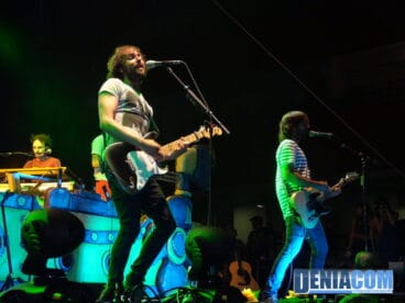 Los Galván en el concierto de El Pescao en Dénia