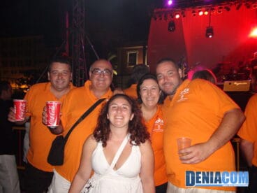 Miembros de la comisión de fiestas 2011