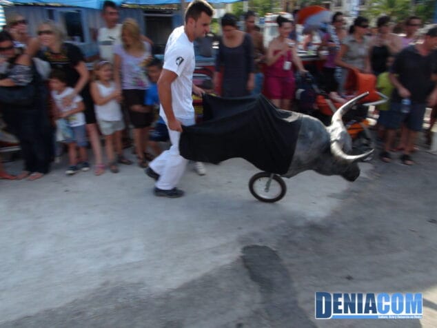 Toros para los niños en Dénia