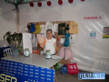 Tómbola en la Feria Andaluza de Dénia