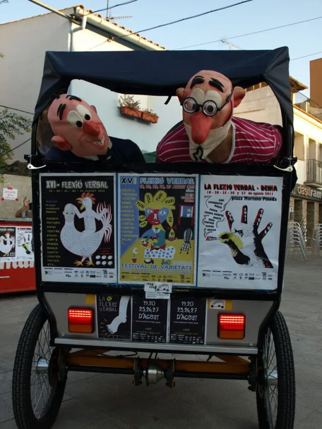 Carro anunciador de la Flexió