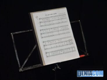 El cant del Ocells en el Homenaje a Agustín Moreno