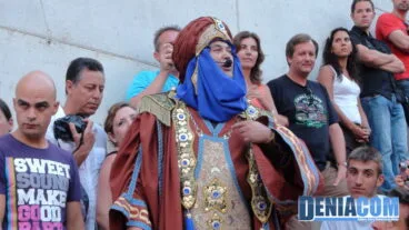 Embajador Moro en el Desembarco de Moros y Cristianos Dénia 2011