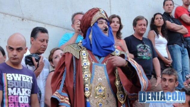 Embajador Moro en el Desembarco de Moros y Cristianos Dénia 2011
