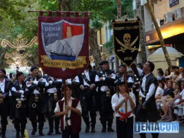 Estandarte de la Filà Marins Corsaris