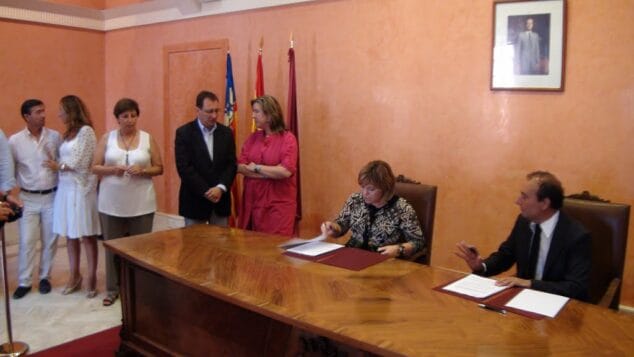 Firma del convenio