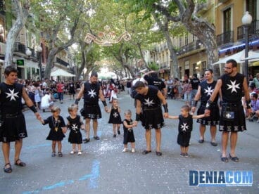 Los más jóvenes de la Filà Hospitalaris