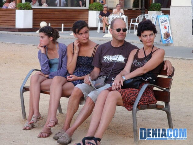 The good the bad the ugly desde el banco del Parque Chabàs