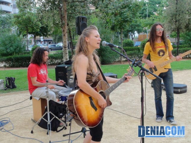 The good the bad the ugly en concierto desde el Parque Chabàs