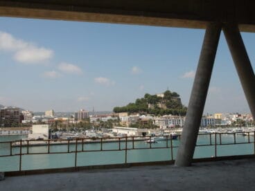 Vistas desde la estación portuaria