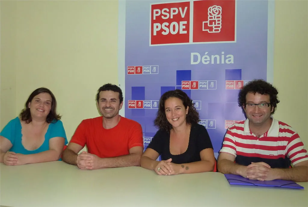 Comité electoral socialista en Dénia Comité electoral socialista en Dénia