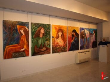 Exposicion de Marisa Arche en la Casa Municipal de Cultura