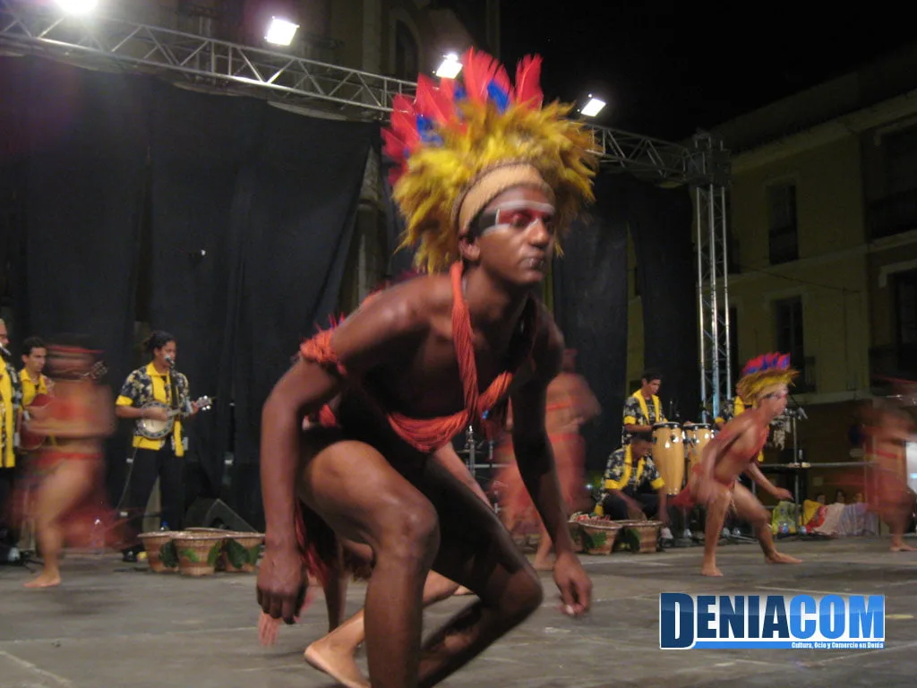 Guerreros en el Ballet Folklórico Da Amazônia