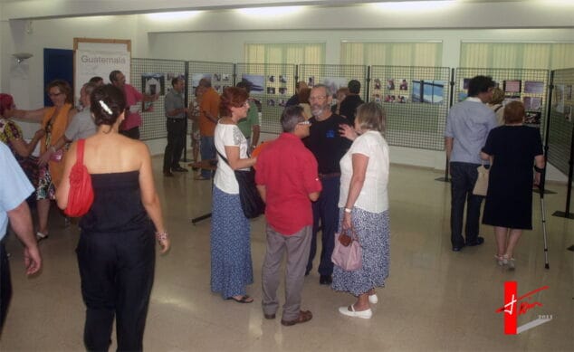 Inauguración de la exposición de Pere Andrés en Dénia