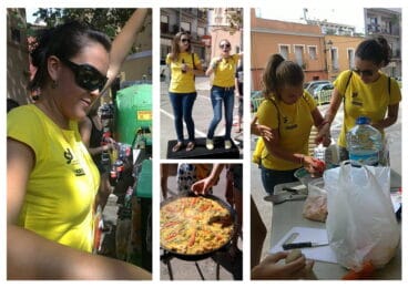 La Falla Oeste celebra el Mig Any 2011