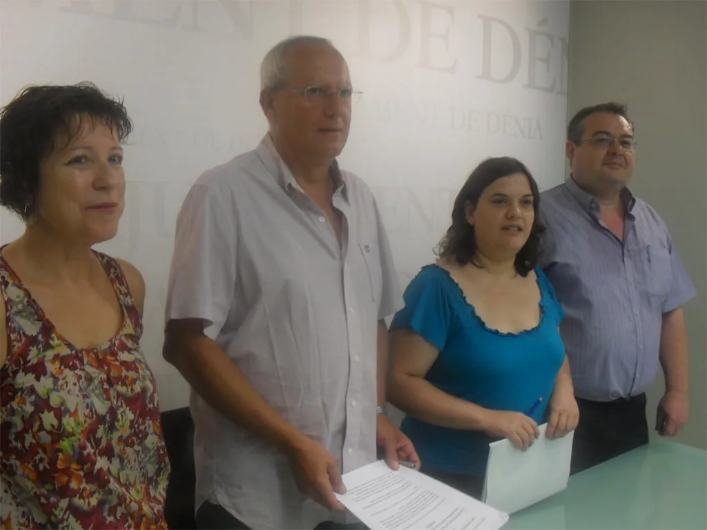 Los socialistas de Dénia hacen balance de los 100 primeros días de gobierno