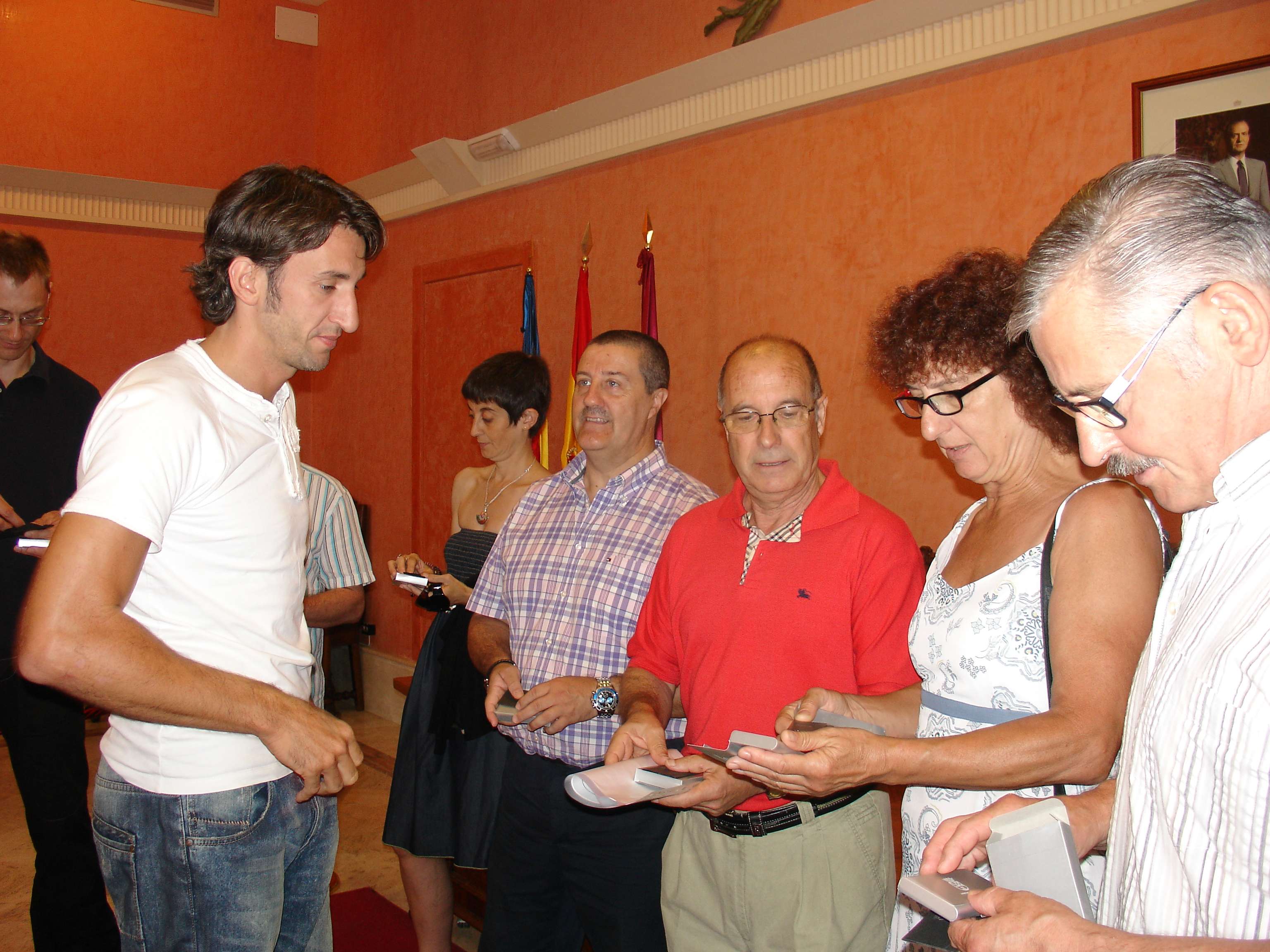 Recepción a Okinawa de Juan Carlos Signes