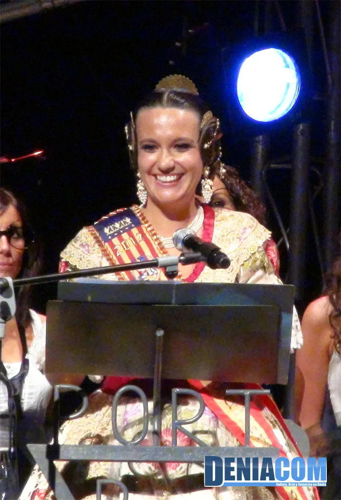 35 Discurso de Mireia Reig - Fallera Mayor de Port Rotes
