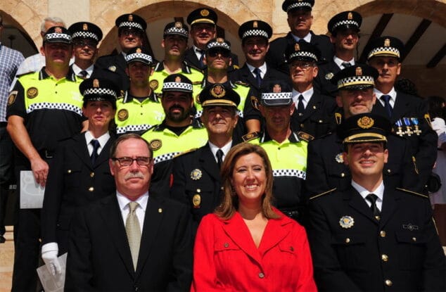Celebración de los Ángeles Custodios Agentes condecorados 2