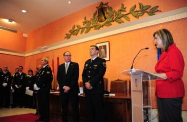 Celebración de los Ángeles Custodios en el Ayuntamiento de Dénia
