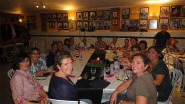 Cena de mujeres en la Falla centro 05