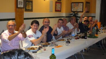 La Falla Centro celebra su cena masculina