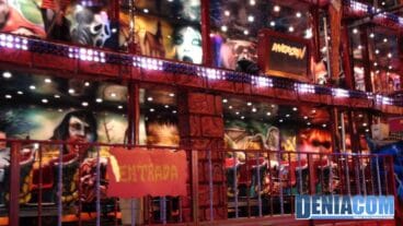 Túnel del terror en la Feria de Dénia