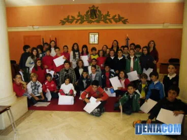 00 Pleno infantil en el Ayuntamiento de Dénia