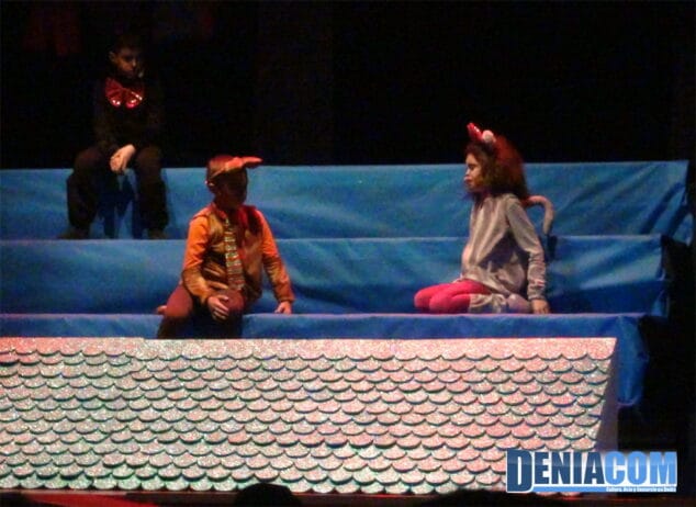 02 Gatitos en la presentación infantil de la Falla Saladar
