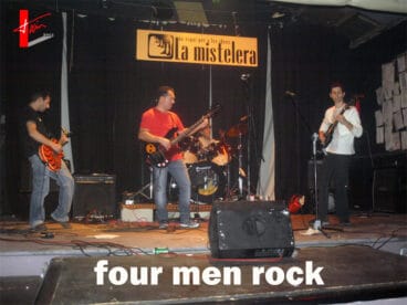 Four Men Rock en la Re-Flexió Verbal de la Mistelera