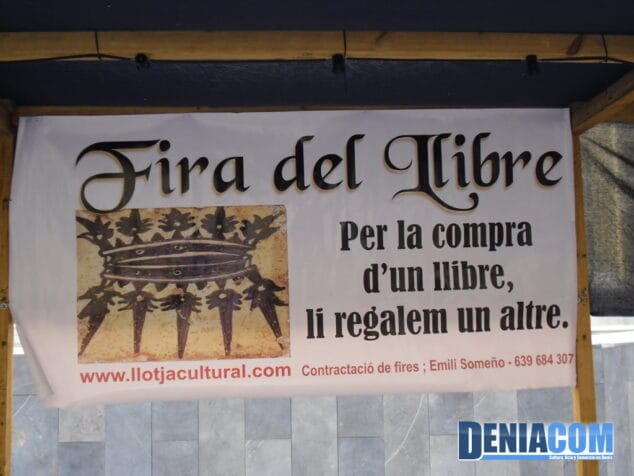Los libros toman Dénia en la I Ruta del Llibre 6 Fira del Llibre en Dénia