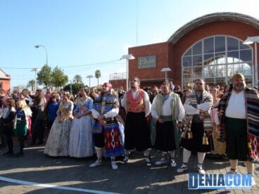 Cargos 2012 en la mascletà en honor a Salva Sivera