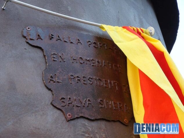 Placa homenaje a Salva Sivera