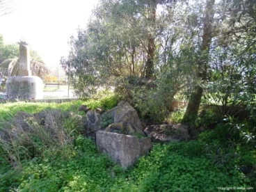 Piedras del monumento al Sagrado Corazón