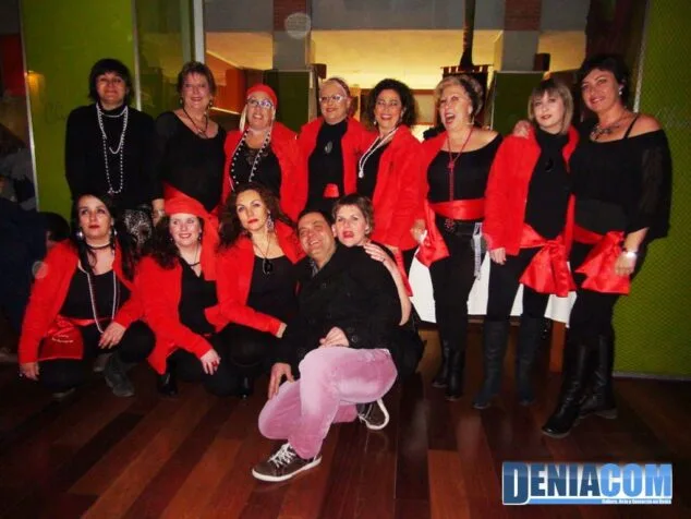 Componentes de la filà Piratas Berberiscas de Dénia