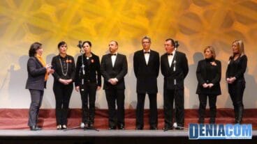 Coro en la Gala de la Falla Centro