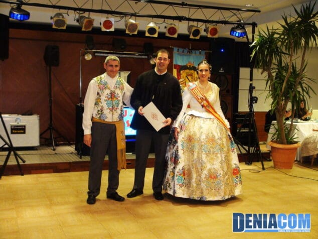 Entrega de recompensas en el Sopar de Gala de las Fallas de Dénia 2012 01