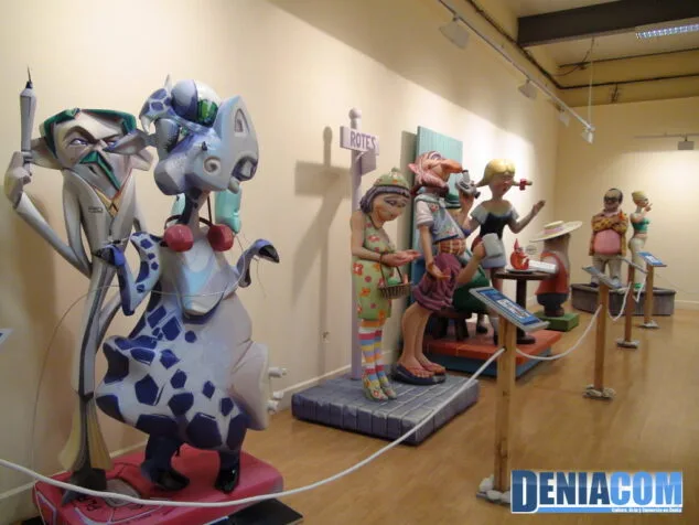 Los ninots candidatos a ser indultados se exponen ya en el Centre d'Art 18 Exposicion del ninot